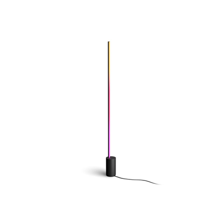 Philips Hue Gradient Signe floor lamp, black apgaismes ķermenis