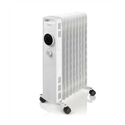Gorenje Heater OR2000M Oil Filled Radiator, 2000 W, Suitable for rooms up to 15 m, White