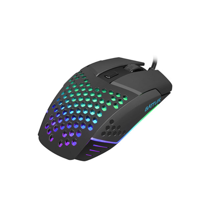 Fury Battler, 6400 DPI, RGB LED light, Wired Optical Gaming Mouse Datora pele