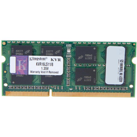 KINGSTON 8GB 1600MHz DDR3L Non-ECC CL11 operatīvā atmiņa