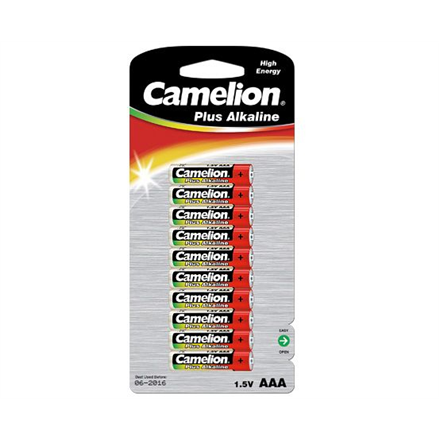 Camelion AAA/LR03, Plus Alkaline, 10 pc(s) Baterija