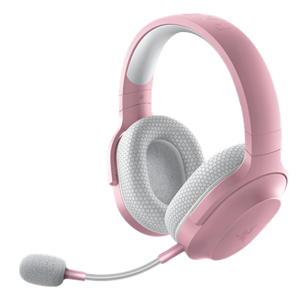 Razer Gaming Headset Barracuda X Built-in microphone, Quartz Pink, Wireless/Wired, Noice canceling austiņas