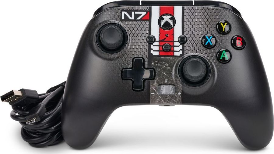 PowerA Xbox Pad przewodowy Enhanced Mass Effect N7 spēļu konsoles gampad
