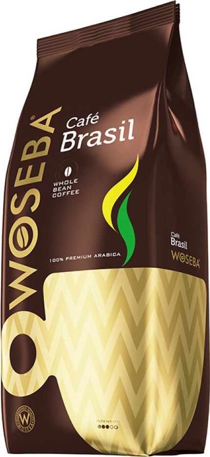 Kawa ziarnista Woseba Cafe Brasil 1 kg 33445115 (5901123182039) piederumi kafijas automātiem
