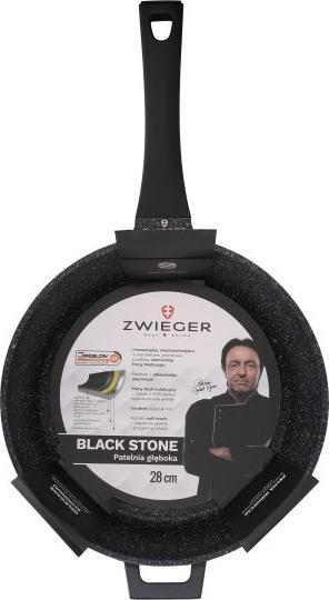 Patelnia Zwieger Black Stone 28cm LO3610-PROM (5903357373610) Pannas un katli