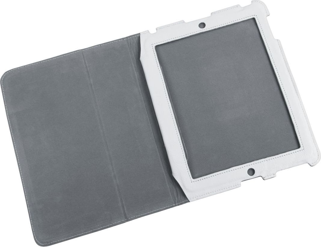 Etui na tablet Quer Etui Dedykowane Do Apple Ipad 3 Skora Biale LEC-KOM0450 (5901436782858) planšetdatora soma