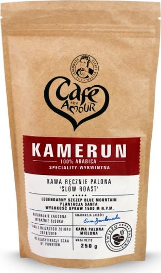 Kawa palona mielona 250g Kamerun 09012100 (5902768241747) piederumi kafijas automātiem