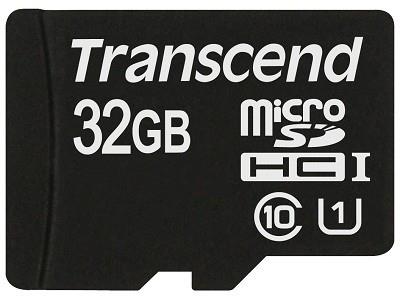 Transcend microSDHC 32GB UHS1 atmiņas karte