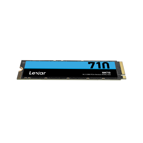 Lexar M.2 NVMe NM710 2000 GB SSD M.2 2280 SSD interface PCIe Gen4x4 Write 4500 MB/s Read 4850 MB/s SSD disks