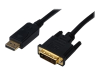 ASSMANN Displayport 1.1a Adapter Cable DP M(plug)/DVI-D (24+1) M(plug) 3m black kabelis video, audio
