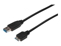 ASSMANN USB 3.0 SuperSpeed Connection Cable USB A M (plug)/microUSB B M (plug) USB kabelis