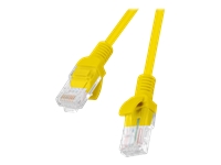 Patchcord PCU5-20CC-0050-Y cat.5e 0,5M yellow 10-pack tīkla kabelis