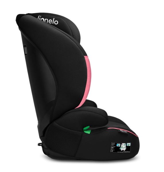 Lars I-Size pink baby car seat 100-150 cm 15-36 kg LO-LARS I-SIZE PINK BABY (5903771705622)