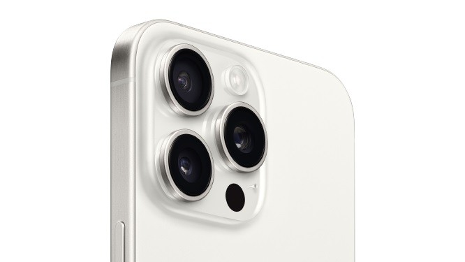 Apple iPhone 15 Pro Max 256GB Tytan Bialy Mobilais Telefons