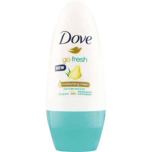 Dezodorants rullitis Dove Go Fresh Pear&Aloe siev.50ml kosmētika ķermenim