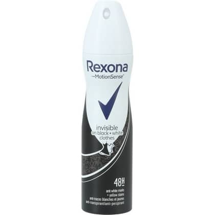 Dezodorants Rexona Black&White izsmidz siev.150ml 3675038 (8717163675038) kosmētika ķermenim