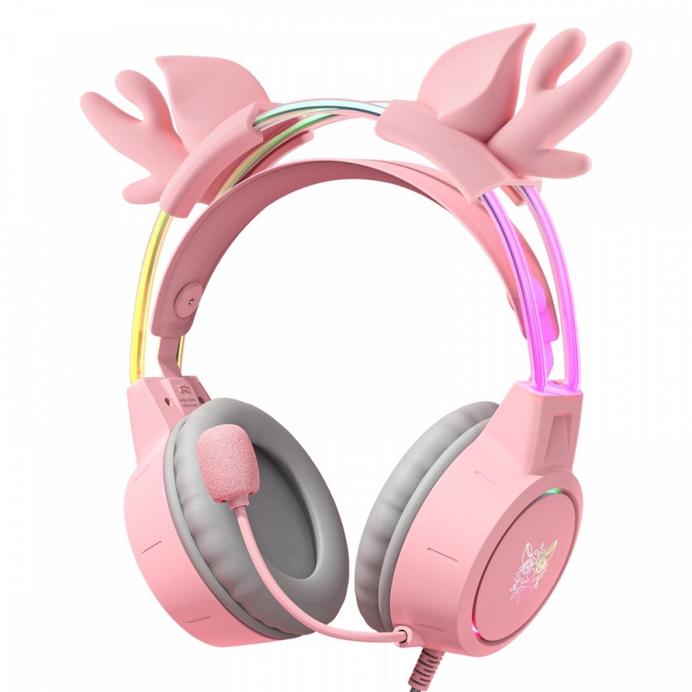 Gaming headset X15 PRO Buckhorn pink austiņas
