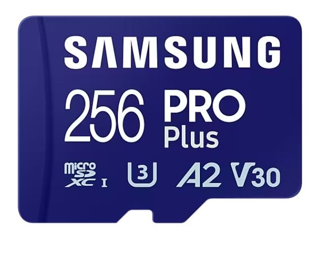Samsung SDXC PRO Plus (2023)(CL10) SD MicroSD Card 256GB atmiņas karte