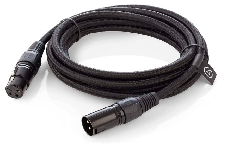 XLR Cable kabelis video, audio