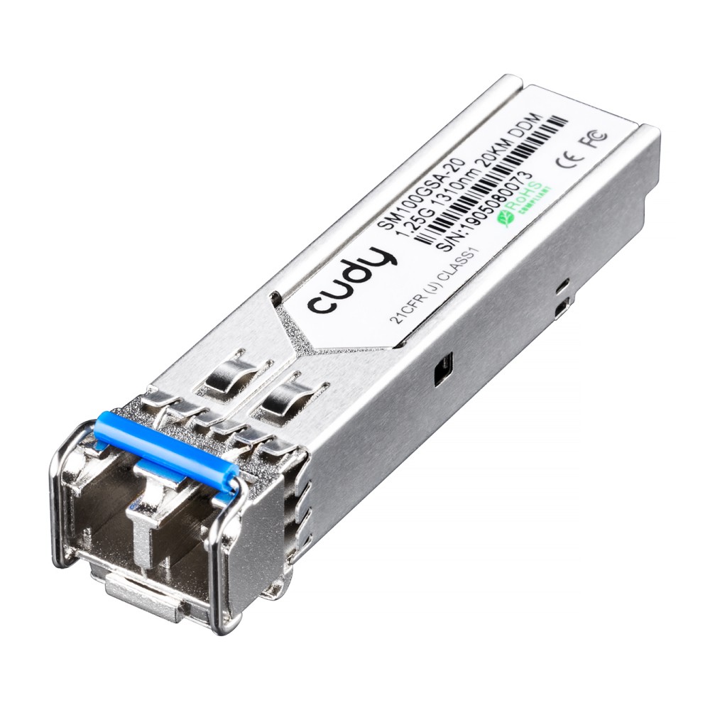 SFP Module SM100GSA-20 SM 1310nm 20km datortīklu aksesuārs