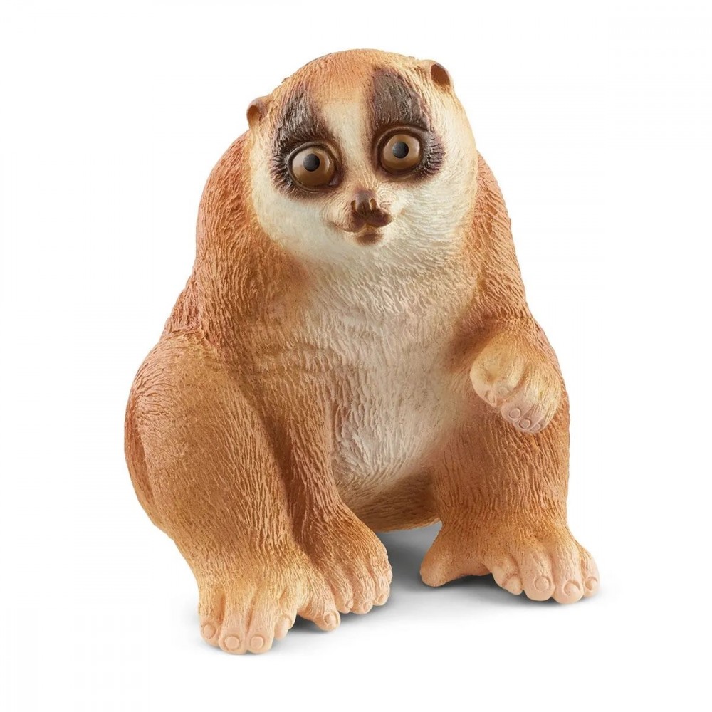 Schleich Wild Life slow loris, play figure konstruktors