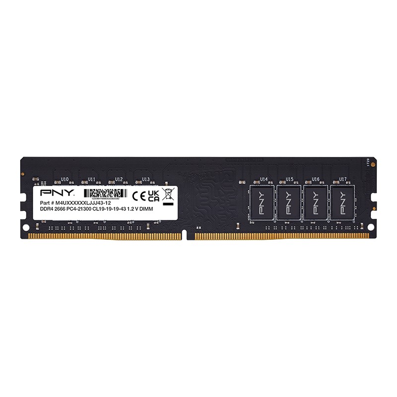 PNY MD8GSD42666 memory module 8 GB 1 x 8 GB DDR4 2666 MHz operatīvā atmiņa