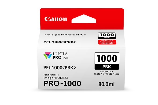 Canon PFI-1000 PBK photo black 0546C001 kārtridžs