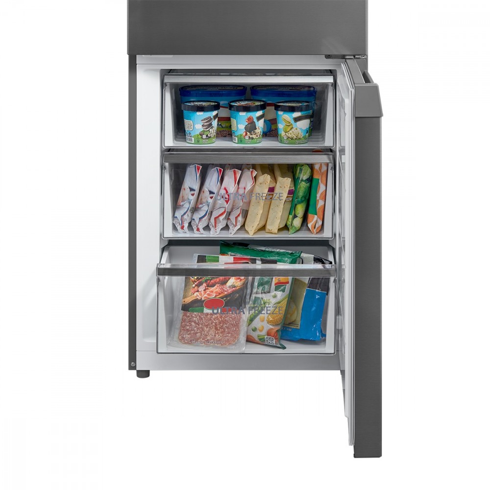 Fridge-freezer GR-RB500WE silver GR-RB500WE-PMJ(49) (6940461935753) Ledusskapis