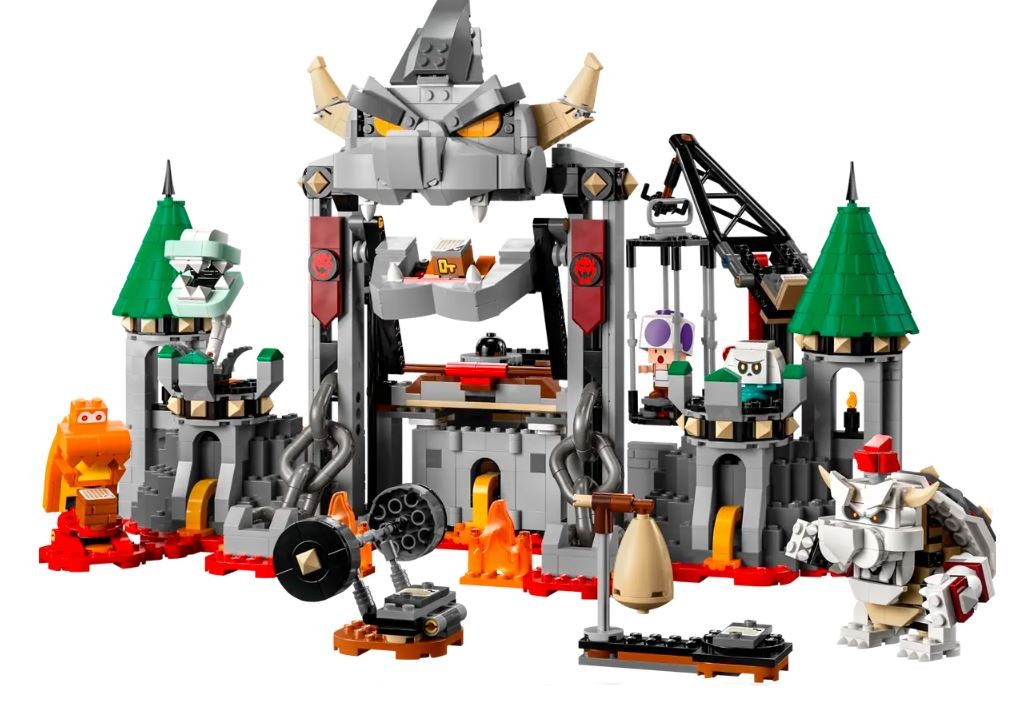 LEGO Super Mario 71423 Dry Bowser Castle Battle LEGO konstruktors