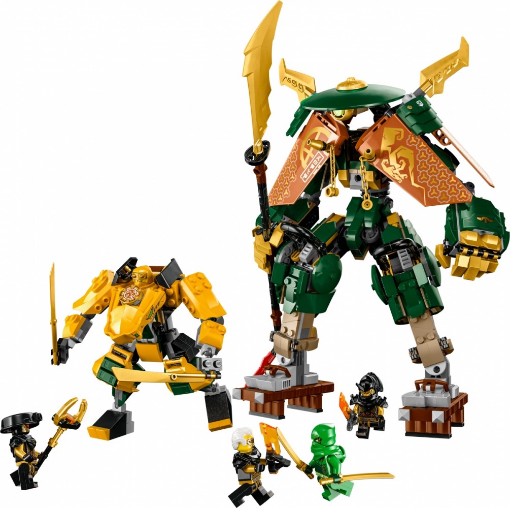 LEGO Ninjago 71794 Lloyd and Arins Ninja Team Mechs LEGO konstruktors