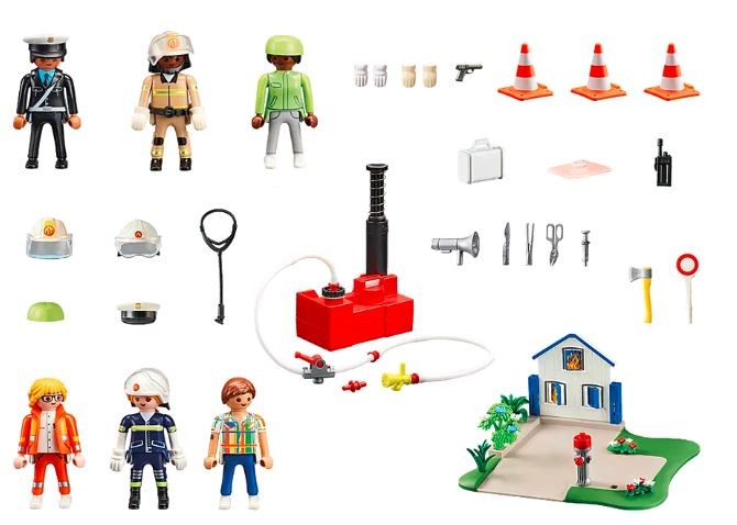 PLAYMOBIL 70980 My Figures: Rescue Mission, construction toy konstruktors