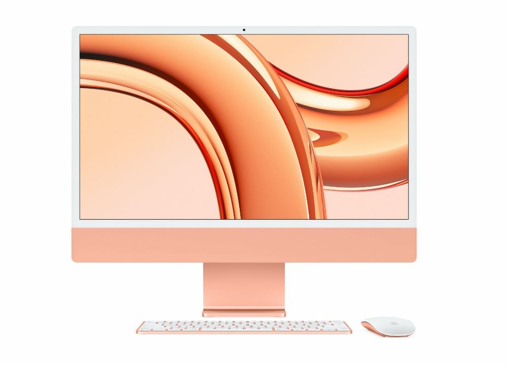 iMac 24 inches: M3 8/10, 8GB, 256GB - Orange Z19R000AT (5902002232036)