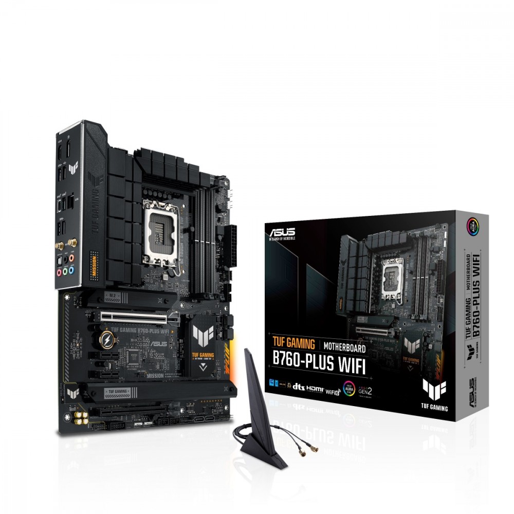 TUF GAMING B760-PLUS WIFI s1700 4DDR5 ATX pamatplate, mātesplate