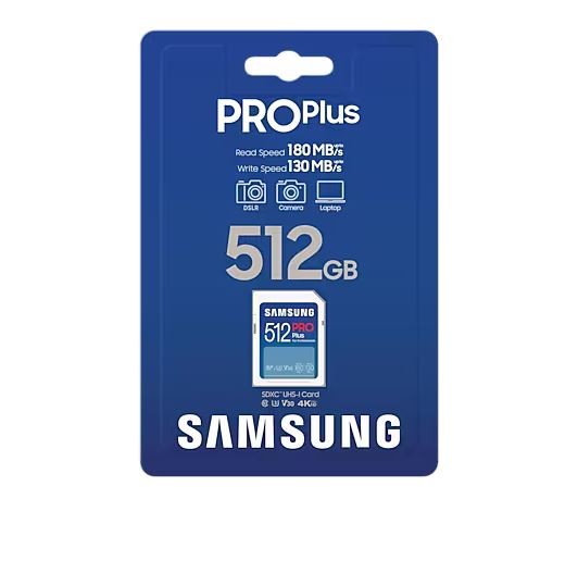 Memory card SD PRO Plus MB-SD512S/EU 512GB atmiņas karte