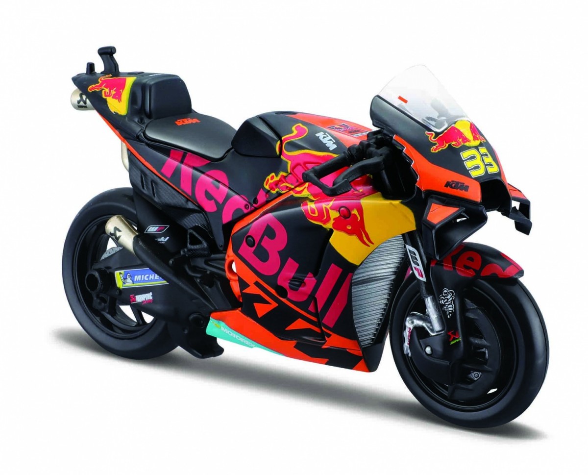 Metal model Motorcycle Red Bull KTM Factory Racing 2021 10136371 (090159363712) Rotaļu auto un modeļi