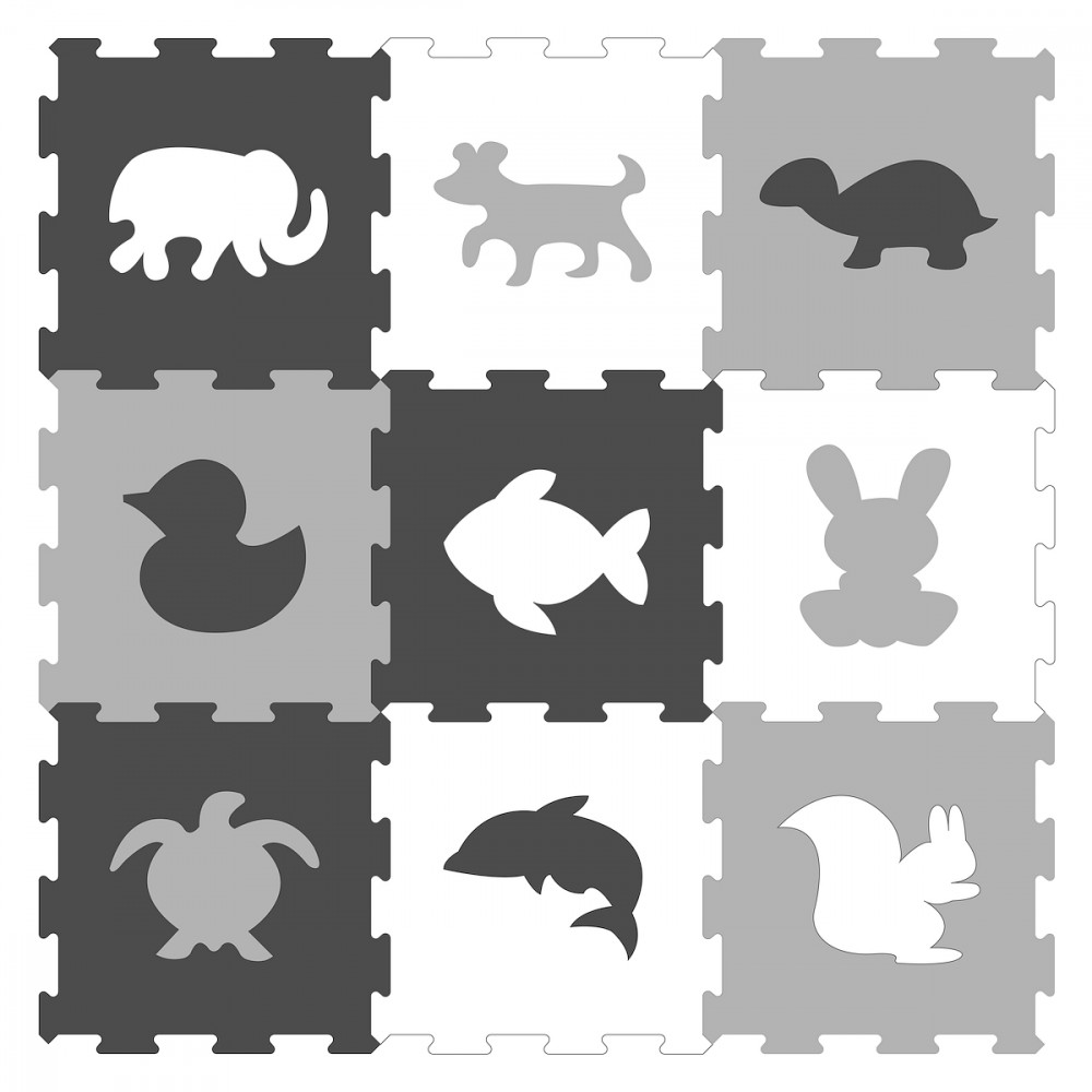 Foam mat animals