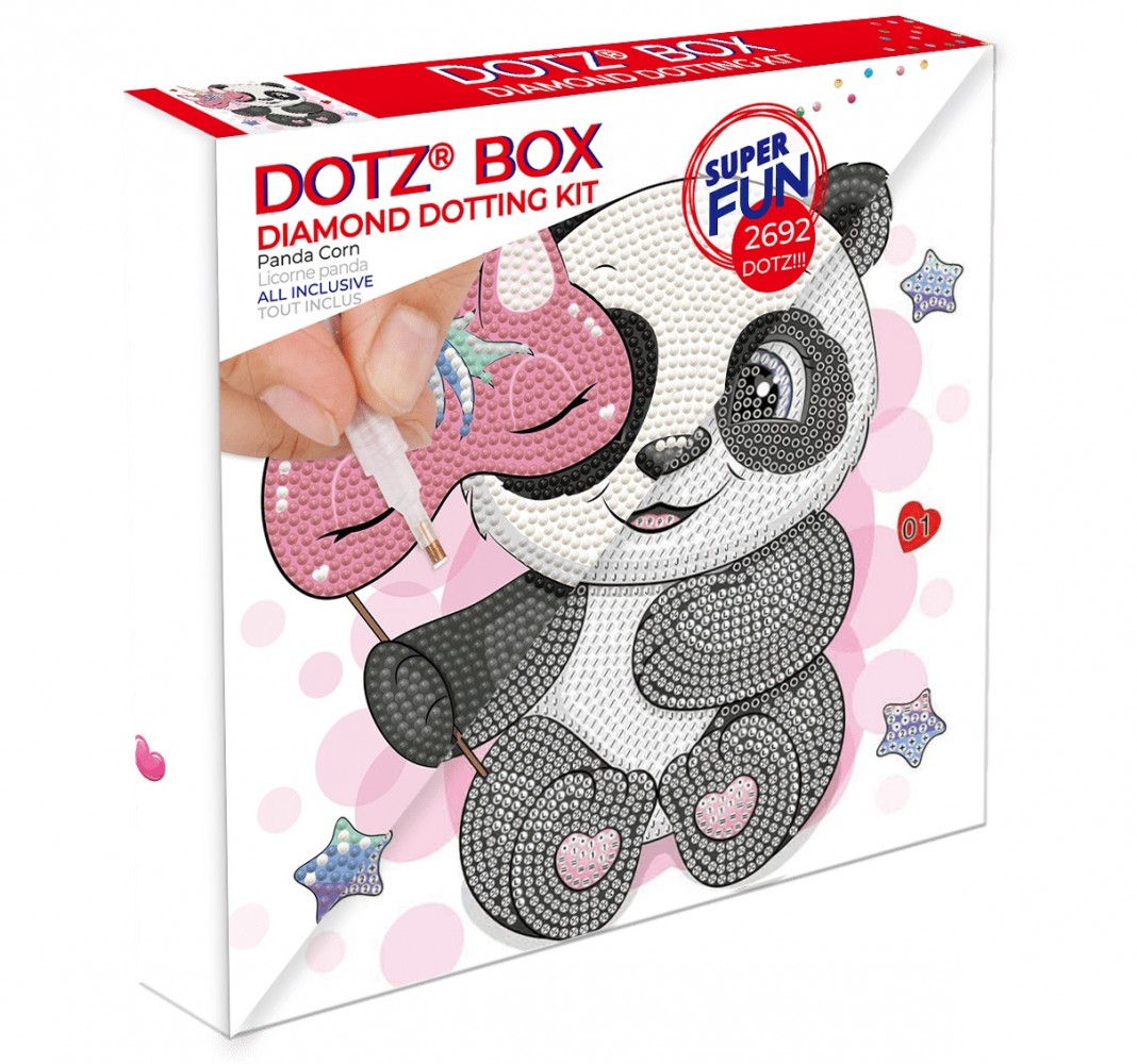 Set Diamond Dotz - Panda box galda spēle