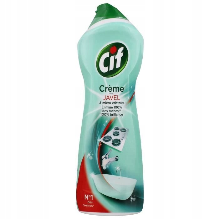 Lidzeklis Cif Green Micro Crystals virsmu tirisanai 750ml Sadzīves ķīmija