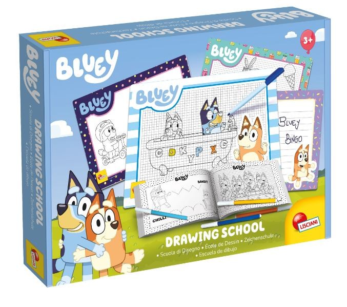 Bluey Drawing School Set