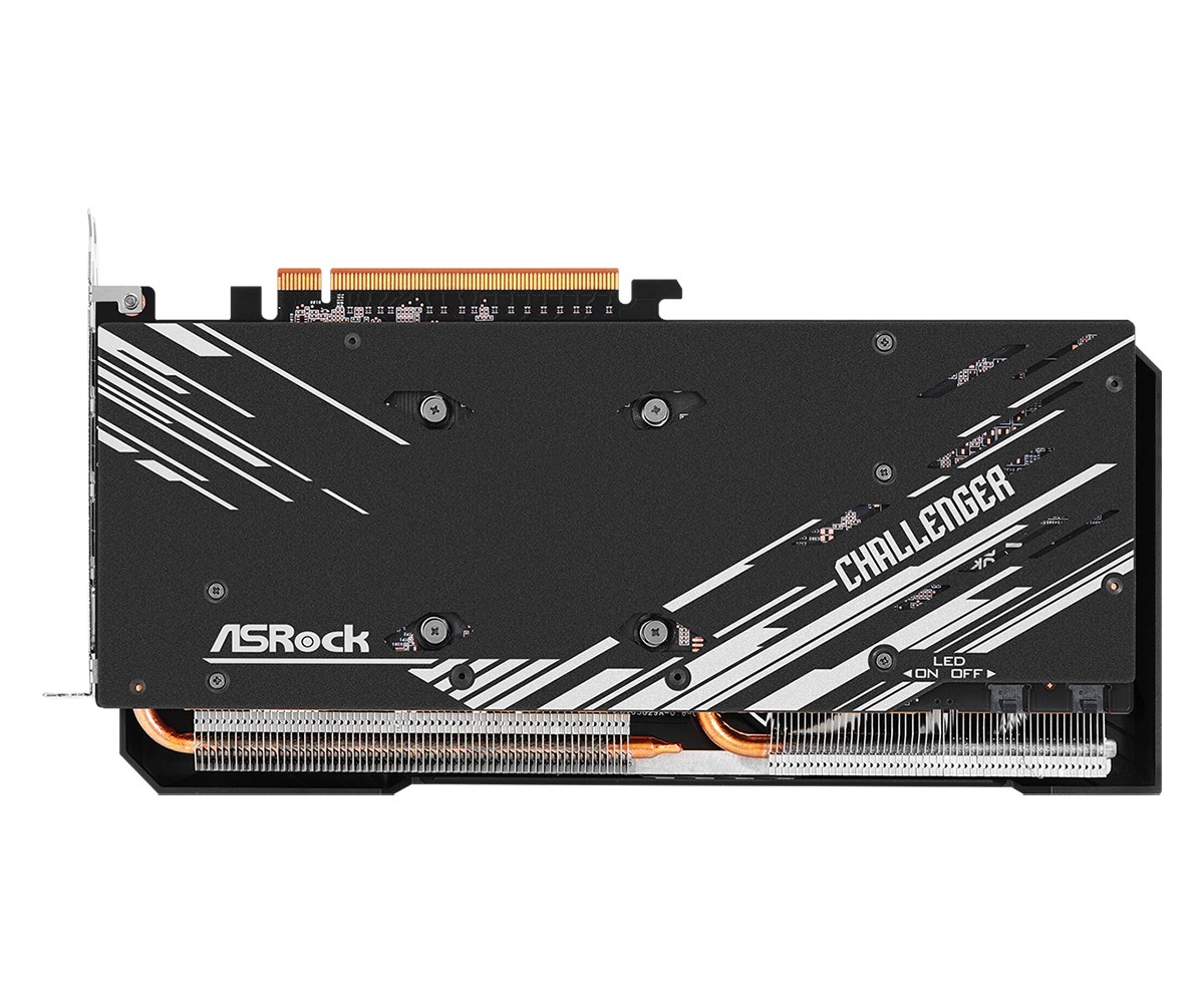 ASRock Challenger Radeon RX 7800 XT OC Grafikkarte - 16GB GDDR6, 1x HDMI, 3x DP video karte