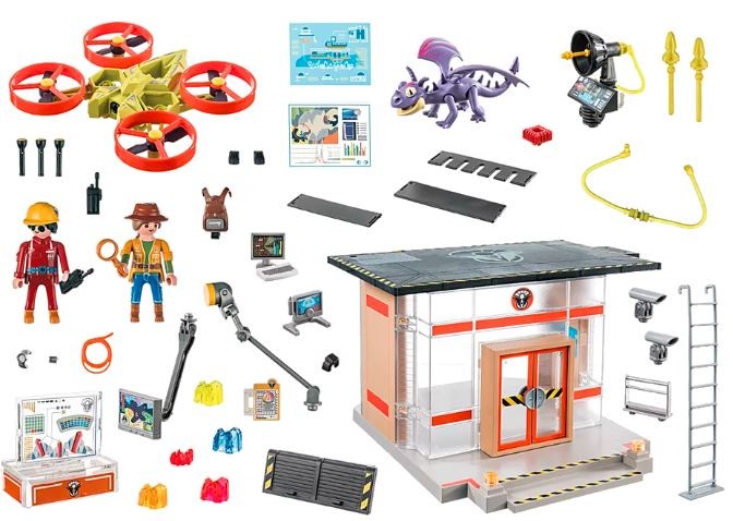 PLAYMOBIL 71084 Dragons: The Nine Realms - Icaris Lab Construction Toy konstruktors