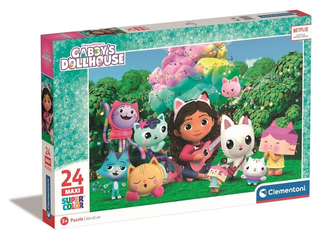 Puzzle 24 pieces Maxi Cat House Gabi puzle, puzzle