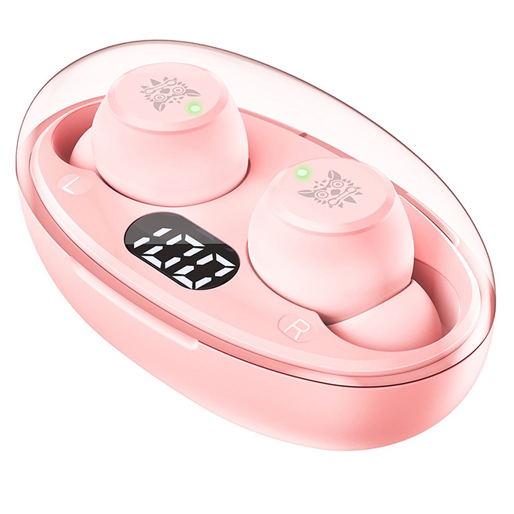 Wireless headsets T305 pink austiņas