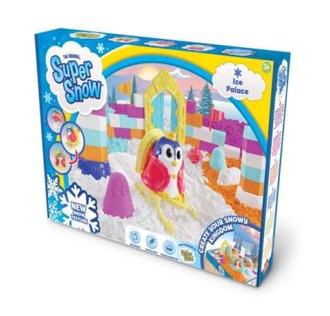 Piasek Kinetyczny Super Sand Ice Palace 929034 (8720077290341) bērnu rotaļlieta