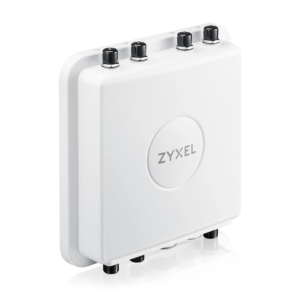 ZYXEL WAX655E 802.11AX 4X4 OUTDOOR ACCESS POINT  EXTERNAL ANTENNAS (NOT INCLUDED) SINGLE PACK EXCLUDE POWER ADAPTOR  1 YEAR NEBULA PRO PACK Access point