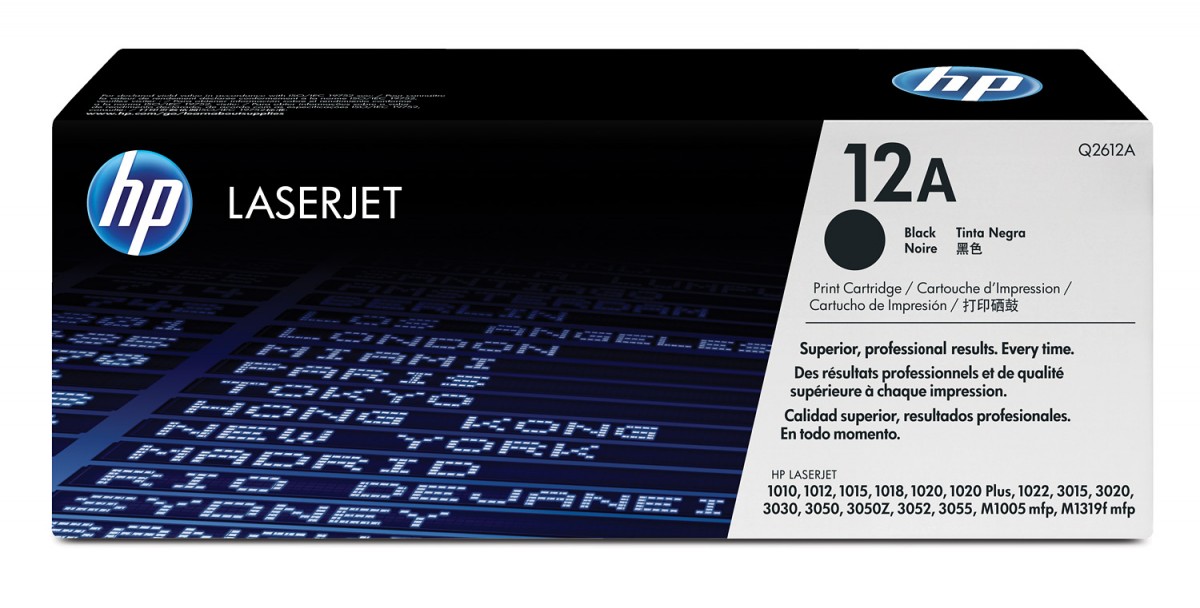 HP LaserJet Q2612A BLACK toneris