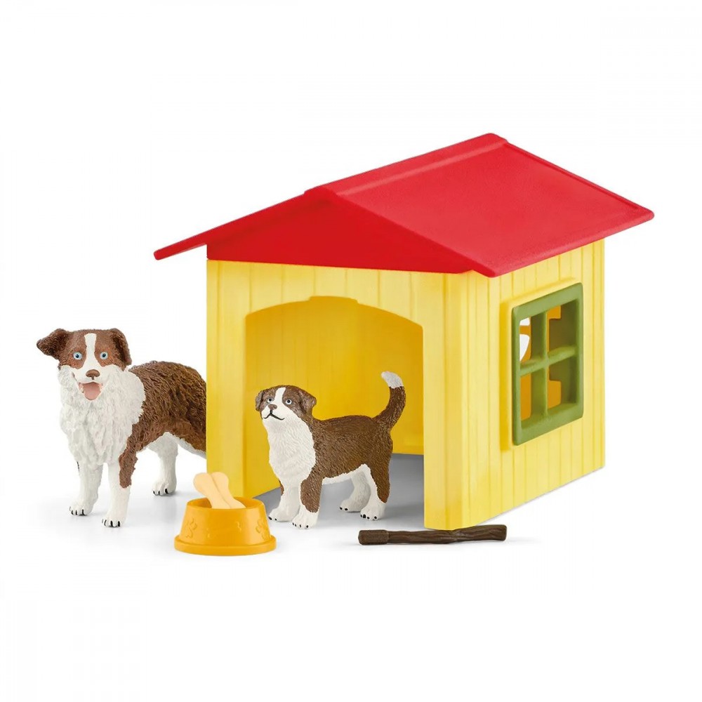 Figure Friendly Dog House Farm World 42573 (4059433558882) bērnu rotaļlieta