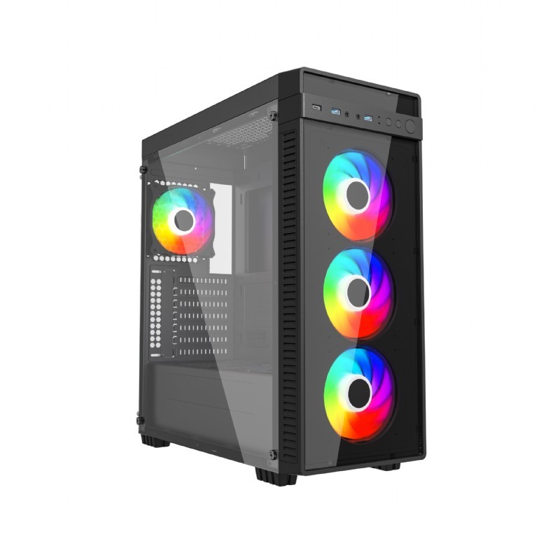 Midi Tower Case Fornax K700 ATX Datora korpuss