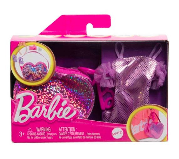 BARBIE Premium fashion set, shiny dress HJT42/HJT45 (194735093915) bērnu rotaļlieta