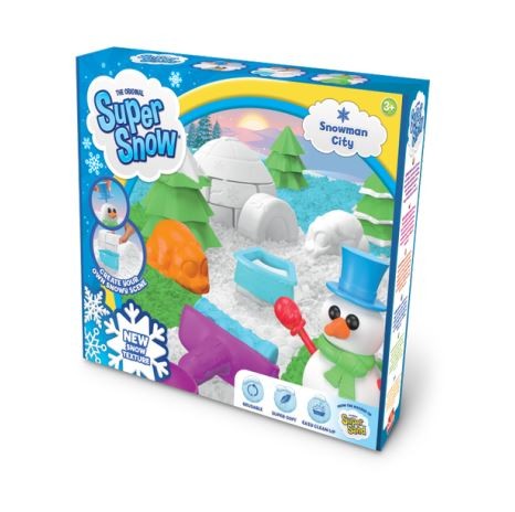 Piasek Kinetyczny Super Sand Fun Snowman 929035 (8720077290358) bērnu rotaļlieta